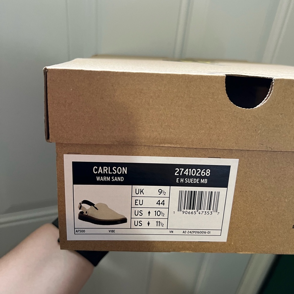 Dr.Martens Carlson Suede Mule - Sand